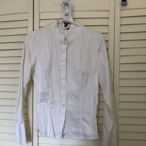 Ann Taylor Cotton Button Down